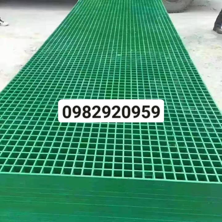 Tấm lưới sàn FRP nhựa composite – Chống gỉ, chịu lực, nhẹ bền